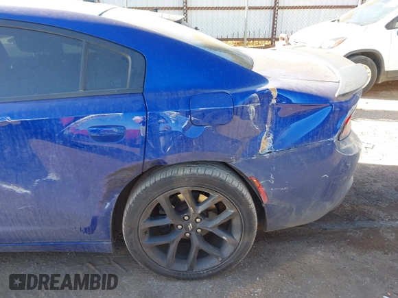 2019 Dodge Charger SXT with VIN 2C3CDXBG0KH588294, listed as a IAAI auction lot 41666566 with 113,874 mi miles. Bid and sale history available at carsss.com. Image 6.