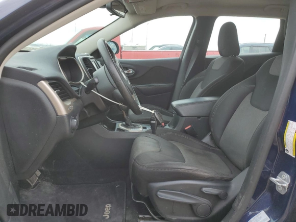 2015 Jeep Cherokee Sport with VIN 1C4PJLAB0FW559938, listed as a Copart auction lot 66727155 with 79,749 mi miles and Salvage title. Bid and sale history available at DreamBid. Image 7.