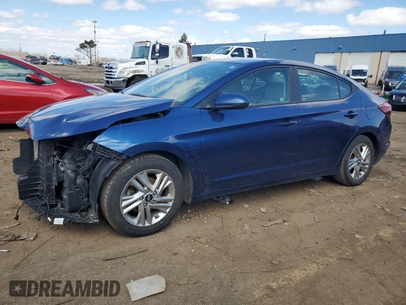 2020 Hyundai Elantra SEL z VIN 5NPD84LF8LH563080, wystawiony jako Copart lot #50217035 z przebiegiem 59 805 mil mil oraz Czysty tytuł • Clean title. Historia ofert i sprzedaży dostępna na DreamBid. Obrazek 1.