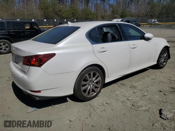 2013 Lexus GS 350 with VIN JTHCE1BL6D5004136, listed as a Copart auction lot 50759315 with 61,301 mi miles and Salvage Title. Bid and sale history available at carsss.com. Image 3.