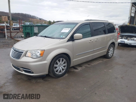 2014 Chrysler Town & Country Touring with VIN 2C4RC1BG2ER212233, listed as a IAAI auction lot 41836648 with 105,034 mi miles. Bid and sale history available at carsss.com. Image 2.