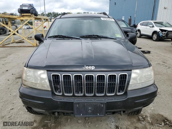 2003 Jeep Grand Cherokee Limited with VIN 1J4GW58N73C569810, listed as a Copart auction lot 57643474 with 123,294 mi miles and Clean Title. Bid and sale history available at carsss.com. Image 5.
