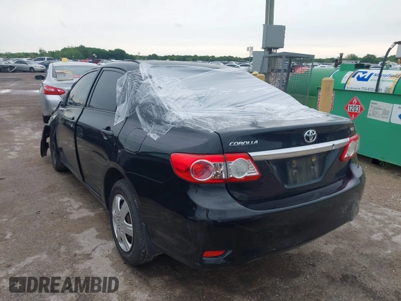 2011 Toyota Corolla L with VIN JTDBU4EE2B9158833, listed as a IAAI auction lot 42120661 with Not Provided miles. Bid and sale history available at carsss.com. Image 3.