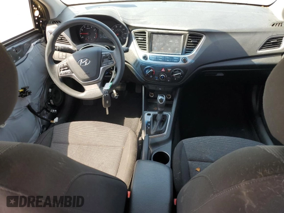 2018 Hyundai Accent SEL with VIN 3KPC24A3XJE012060, listed as a Copart auction lot 64289673 with 105,042 mi miles. Bid and sale history available at carsss.com. Image 8.