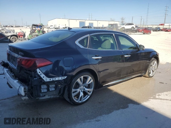2019 Infiniti Q70 Luxe с VIN JN1BY1PR2KM725464, выставлен на аукционе Copart как лот 76678964 с пробегом 40 530 миль миль и Списание • Salvage title. История ставок и продаж доступна на DreamBid. Изображение 3.