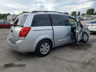 2004 Nissan Quest SE with VIN 5N1BV28U04N337785, listed as a Copart auction lot 71444524 with 0 mi miles and Salvage Title. Bid and sale history available at carsss.com. Image 3.