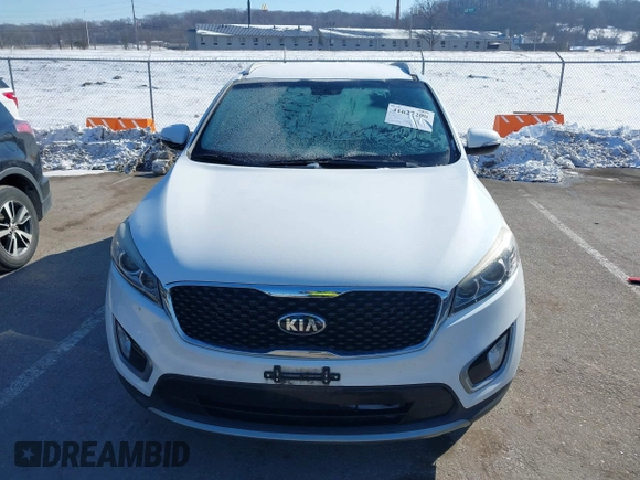 2017 Kia Sorento EX V6 with VIN 5XYPH4A51HG196061, listed as a IAAI auction lot 41627200 with 142,060 mi miles. Bid and sale history available at carsss.com. Image 12.