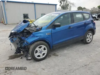 2018 Ford Escape S with VIN 1FMCU0F77JUB04514, listed as a Copart auction lot 48899505 with 80,309 mi miles and Salvage title. Bid and sale history available at DreamBid. Image 1.
