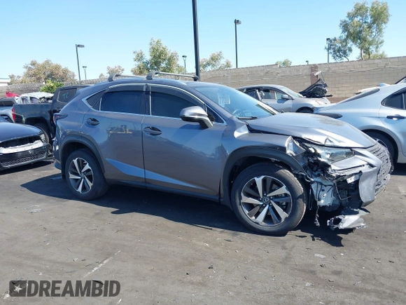 2020 Lexus NX 300 with VIN JTJGARBZ7L5017748, listed as a IAAI auction lot 42643962 with 36,220 mi miles and . Bid and sale history available at DreamBid. Image 14.