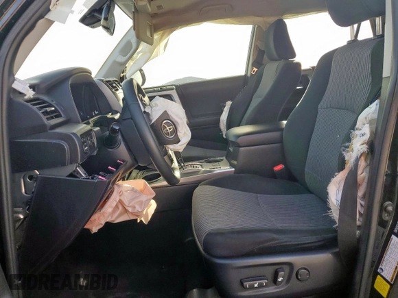 2021 Toyota 4Runner SR5 with VIN JTEEU5JR9M5236218, listed as a Copart auction lot 49112805 with 90,453 mi miles and Salvage title. Bid and sale history available at DreamBid. Image 7.