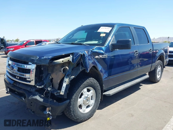 2014 Ford F-150 XL with VIN 1FTFW1EF2EKG15429, listed as a IAAI auction lot 41978595 with 237,584 mi miles and . Bid and sale history available at carsss.com. Image 2.
