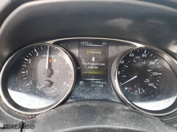 2015 Nissan Rogue S with VIN KNMAT2MV5FP523561, listed as a Copart auction lot 45473125 with 111,406 mi miles and Salvage Title. Bid and sale history available at carsss.com. Image 9.