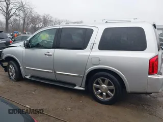 2006 Infiniti QX56 with VIN 5N3AA08C56N810383, listed as a IAAI auction lot 41537122 with 213,814 mi miles. Bid and sale history available at carsss.com. Image 14.