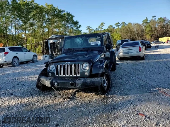 2018 Jeep Wrangler JK Unlimited Sahara with VIN 1C4HJWEG8JL804166, listed as a Copart auction lot 41606005 with 88,345 mi miles and Salvage Title. Bid and sale history available at carsss.com. Image 15.