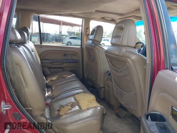 2005 Honda Pilot EX-L with VIN 2HKYF18545H544535, listed as a IAAI auction lot 42250692 with 232,994 mi miles and . Bid and sale history available at DreamBid. Image 8.