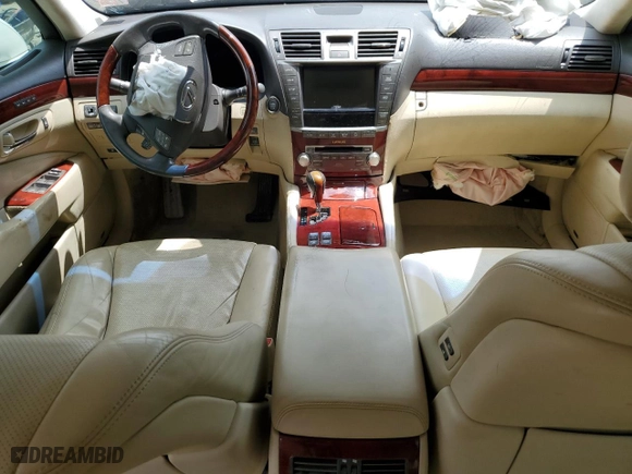 2011 Lexus LS 460 L with VIN JTHGL5EF3B5043722, listed as a Copart auction lot 66311084 with NaN miles and Salvage Title. Bid and sale history available at carsss.com. Image 8.