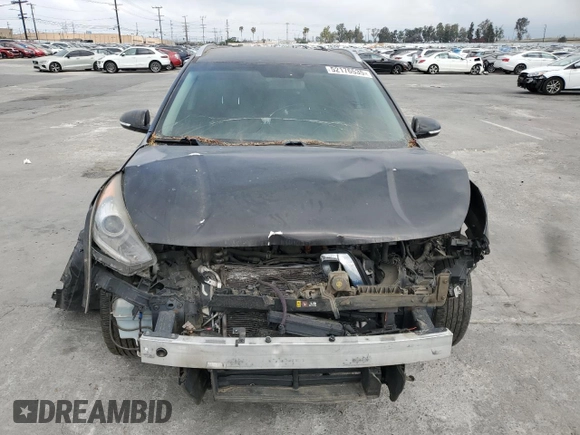2017 Kia Niro EX with VIN KNDCC3LC1H5057463, listed as a Copart auction lot 52176535 with 167,020 mi miles and Salvage Title. Bid and sale history available at carsss.com. Image 5.