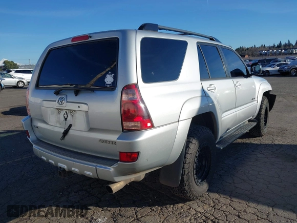 2004 Toyota 4Runner SR5 with VIN JTEBU14R340039985, listed as a IAAI auction lot 41679851 with 262,330 mi miles and . Bid and sale history available at DreamBid. Image 4.