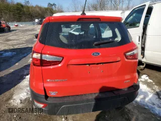 2020 Ford EcoSport S with VIN MAJ6S3FL6LC386360, listed as a Copart auction lot 88342265 with 79,883 mi miles and Salvage Title. Bid and sale history available at DreamBid. Image 6.