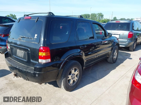 2005 Ford Escape Limited with VIN 1FMCU94185KA68739, listed as a IAAI auction lot 42752148 with 153,383 mi miles and . Bid and sale history available at DreamBid. Image 4.