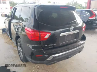 2017 Nissan Pathfinder Platinum with VIN 5N1DR2MNXHC674963, listed as a IAAI auction lot 42018257 with 77,305 mi miles. Bid and sale history available at carsss.com. Image 3.