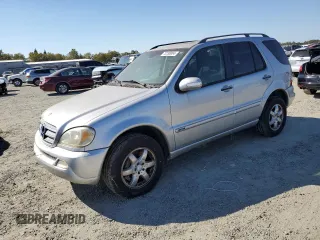 2003 Mercedes-Benz M-Class 5.0L with VIN 4JGAB75E83A413404, listed as a Copart auction lot 72238004 with 125,508 mi miles and Clean Title. Bid and sale history available at carsss.com. Image 1.
