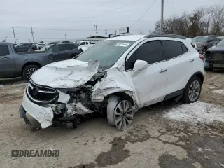 2019 Buick Encore Preferred with VIN KL4CJASB1KB942557, listed as a Copart auction lot 46124845 with Not Provided miles and Salvage Title. Bid and sale history available at carsss.com. Image 1.