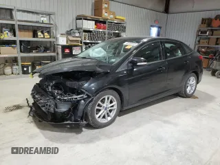 2015 Ford Focus SE with VIN 1FADP3FE4FL209496, listed as a Copart auction lot 48248855 with 185,036 mi miles and Salvage Title. Bid and sale history available at carsss.com. Image 1.