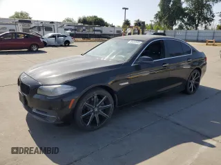 2014 BMW 5 Series 528i z VIN WBA5A5C54ED500795, wystawiony jako Copart lot #59233555 z przebiegiem Nie podano mil oraz Szkoda całkowita • Salvage title. Historia ofert i sprzedaży dostępna na DreamBid. Obrazek 1.