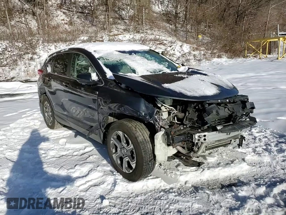 2017 Honda CR-V EX with VIN 5J6RW2H56HL067501, listed as a Copart auction lot 44150345 with 109,948 mi miles and Salvage Title. Bid and sale history available at carsss.com. Image 12.