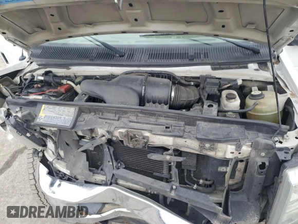 2008 Ford Econoline Passenger XL with VIN 1FBNE31L48DA80204, listed as a Copart auction lot 43873375 with 181,378 mi miles and Salvage Title. Bid and sale history available at carsss.com. Image 14.