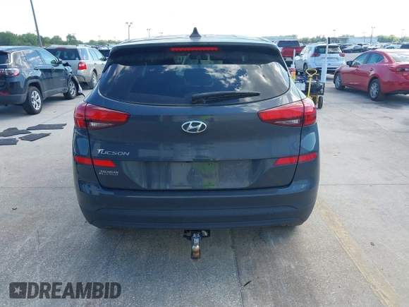 2021 Hyundai Tucson SE with VIN KM8J23A48MU379826, listed as a IAAI auction lot 41887834 with 51,885 mi miles and . Bid and sale history available at DreamBid. Image 17.