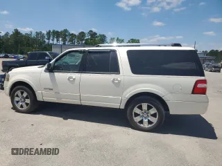 2008 Ford Expedition Max Limited with VIN 1FMFK19578LA70755, listed as a Copart auction lot 54750095 with 169,916 mi miles and Clean title. Bid and sale history available at DreamBid. Image 2.