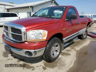 2006 Dodge 1500 ST z VIN 1D7HA16276J151165, wystawiony jako Copart lot #71070264 z przebiegiem 152 324 mil mil oraz Szkoda całkowita • Salvage title. Historia ofert i sprzedaży dostępna na DreamBid. Obrazek 1.