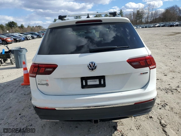 2019 Volkswagen Tiguan SEL Premium with VIN 3VV4B7AXXKM019673, listed as a Copart auction lot 50766895 with 63,536 mi miles and Salvage Title. Bid and sale history available at carsss.com. Image 6.