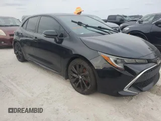 2019 Toyota Corolla Hatchback SE with VIN JTNK4RBE8K3040785, listed as a Copart auction lot 76441654 with 0 mi miles and Non Repairable. Bid and sale history available at carsss.com. Image 4.