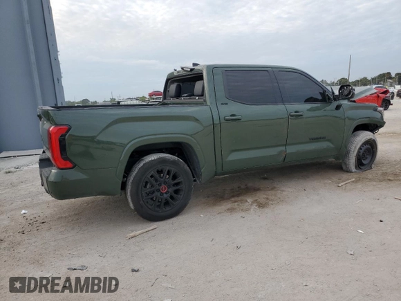 2022 Toyota Tundra 4WD SR5 with VIN 5TFLA5DB7NX056874, listed as a Copart auction lot 87582045 with 38,593 mi miles and Non Repairable. Bid and sale history available at carsss.com. Image 3.