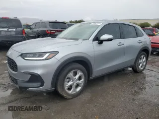 2025 Honda HR-V LX with VIN 3CZRZ2H32SM769987, listed as a Copart auction lot 55863375 with 1,584 mi miles and Salvage title. Bid and sale history available at DreamBid. Image 1.