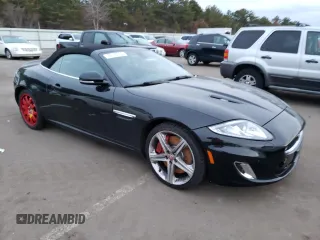 2015 Jaguar XK with VIN SAJWA4EC3FMB55519, listed as a Copart auction lot 36145703 with 0 mi miles. Bid and sale history available at carsss.com. Image 4.