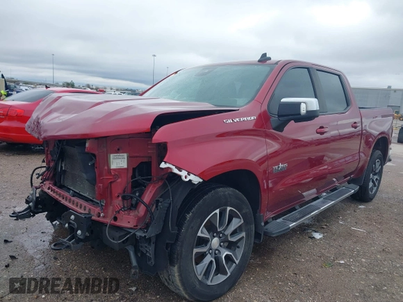 2022 Chevrolet Silverado 1500 LT with VIN 3GCPACED5NG532002, listed as a IAAI auction lot 41297671 with 88,537 mi miles. Bid and sale history available at carsss.com. Image 19.