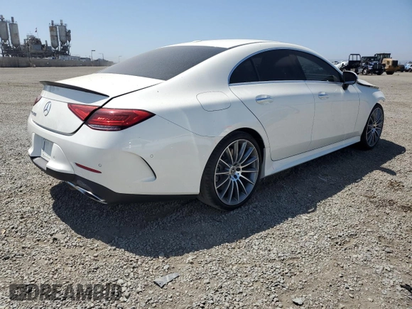 2021 Mercedes-Benz CLS 450 with VIN W1K2J5JB7MA087033, listed as a Copart auction lot 63196523 with 21,675 mi miles and . Bid and sale history available at DreamBid. Image 3.
