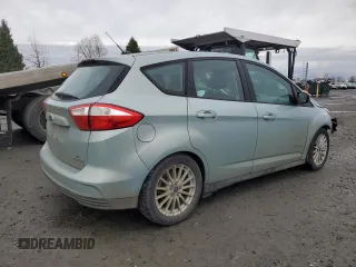 2014 Ford C-Max SE with VIN 1FADP5AU7EL510403, listed as a Copart auction lot 43483715 with 138,302 mi miles and Salvage Title. Bid and sale history available at carsss.com. Image 3.