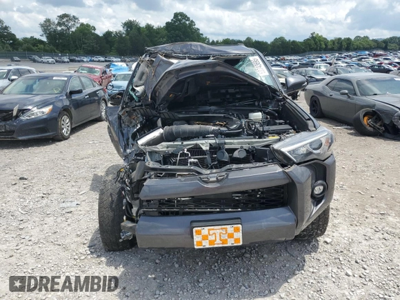 2021 Toyota 4Runner SR5 Premium with VIN JTENU5JR2M5929292, listed as a Copart auction lot 60743695 with 50,725 mi miles and Salvage title. Bid and sale history available at DreamBid. Image 5.
