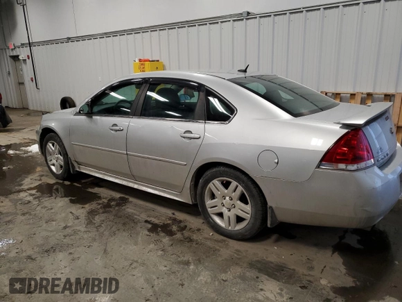 2013 Chevrolet Impala LT with VIN 2G1WB5E31D1201767, listed as a Copart auction lot 47449805 with 164,069 mi miles and Salvage Title. Bid and sale history available at DreamBid. Image 2.