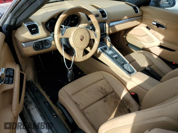 2013 Porsche Boxster с VIN WP0CA2A82DS112755, выставлен на аукционе Copart как лот 74133754 с пробегом Не указан миль и На запчасти • Non repairable. История ставок и продаж доступна на DreamBid. Изображение 8.