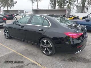 2024 Mercedes-Benz C 300 with VIN W1KAF4GBXRR199929, listed as a IAAI auction lot 41890900 with 4,381 mi miles and . Bid and sale history available at DreamBid. Image 3.