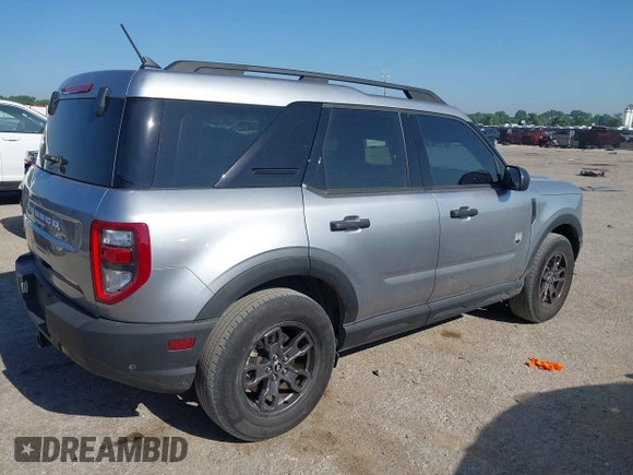 2023 Ford Bronco Sport Big Bend with VIN 3FMCR9B67PRD28644, listed as a IAAI auction lot 42307384 with 41,045 mi miles and . Bid and sale history available at DreamBid. Image 4.