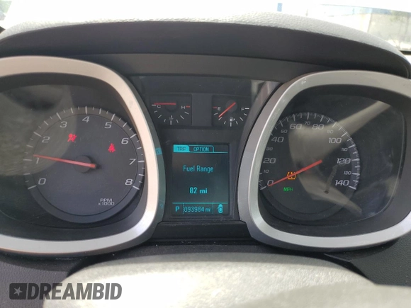 2014 Chevrolet Equinox LT with VIN 2GNFLBE35E6222734, listed as a Copart auction lot 54463354 with 93,984 mi miles and Salvage Title. Bid and sale history available at carsss.com. Image 9.