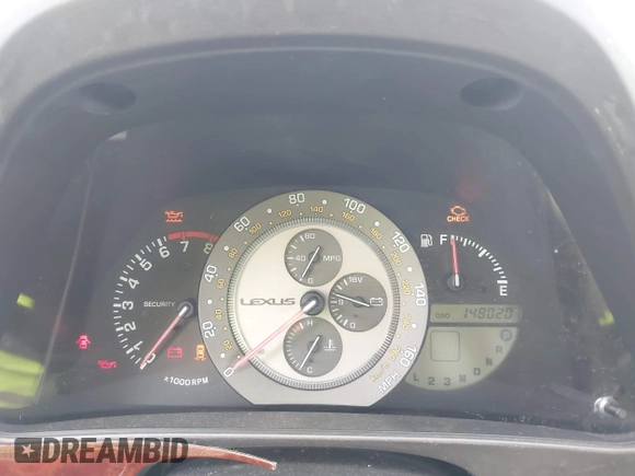 2001 Lexus IS 300/350 z VIN JTHBD182X10010575, wystawiony jako IAAI lot #42085841 z przebiegiem 148 020 mil mil oraz . Historia ofert i sprzedaży dostępna na DreamBid. Obrazek 7.