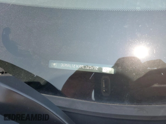 2021 GMC Terrain SLE with VIN 3GKALTEV7ML323752, listed as a Copart auction lot 64689375 with 45,134 mi miles and Non repairable. Bid and sale history available at DreamBid. Image 12.